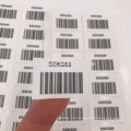 Großverkauf der Fabrik Schmuck Barcode-Label &amp; Aufkleber angepasst